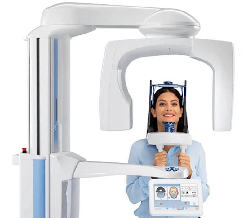 CBCT felvétel készítése